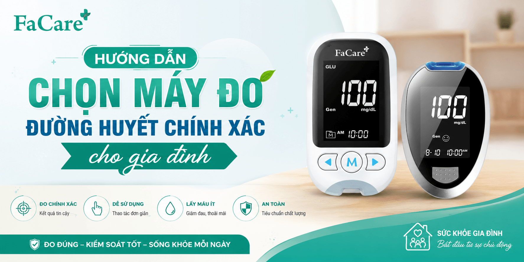Hướng dẫn chọn máy đo đường huyết chính xác